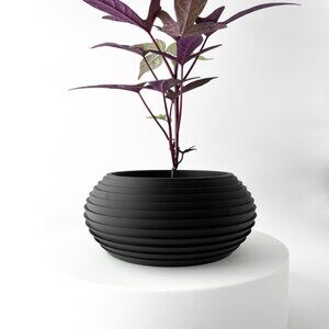 Frons 3D-Printed Decorative Ribbed Planter